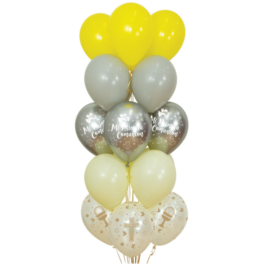 Bouquet Primera Comunión Plata