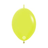 NEON YELLOW LATEX LINK-O-LOON® BALLOONS