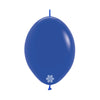 GLOBO LATEX LINK-O-LOON® FASHION AZUL REY