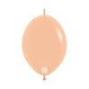 FASHION PEACH LATEX LINK-O-LOON® BALLOONS