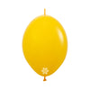 GLOBO LATEX LINK-O-LOON® FASHION AMARILLO MIEL