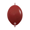 GLOBO LATEX LINK-O-LOON® FASHION MERLOT