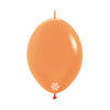 NEON ORANGE LATEX LINK-O-LOON® BALLOONS