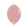 FASHION PALE ROSE LATEX LINK-O-LOON® BALLOONS