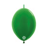 METALLIC GREEN LATEX LINK-O-LOON® BALLOONS