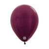 GLOBO LATEX REDONDO METAL VINOTINTO