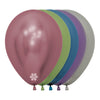 GLOBO LATEX REDONDO REFLEX SURTIDO