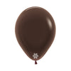 GLOBO LATEX REDONDO FASHION CHOCOLATE