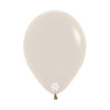 GLOBO LATEX REDONDO PASTEL DUSK CREMA