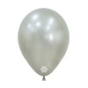 GLOBO LATEX REDONDO SILK PERLA CREMA