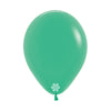 FASHION GREEN LATEX ROUND BALLOONS