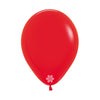 GLOBO LATEX REDONDO FASHION ROJO