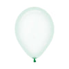 GLOBO LATEX REDONDO CRISTAL PASTEL VERDE