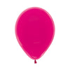 GLOBO LATEX REDONDO CRISTAL FUCSIA