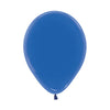 GLOBO LATEX REDONDO CRISTAL AZUL