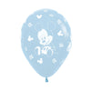 FASHION SKY BLUE MICKEY BABY INFINITY® ROUND LATEX BALLOONS