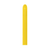 GLOBO LATEX TUBITO METAL AMARILLO