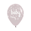 PASTEL DUSK PINK BABY INFINITY® ROUND LATEX BALLOONS